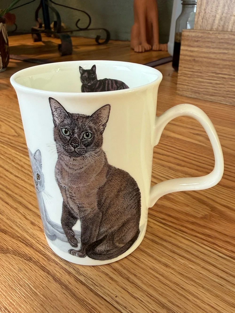 Henley Cat Collection Mug K. M. HASSALL 2013 Fine Bone China Cup England